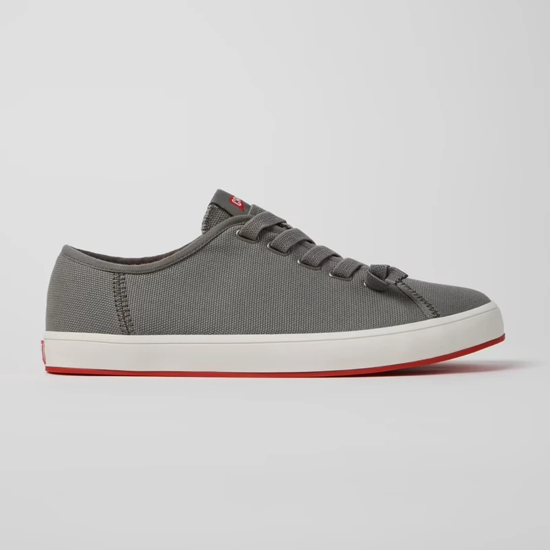 Footwear manufactured in Spain, shown from a product view